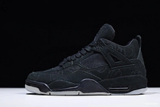 HYPE 001 Air kaws Nike retro black 930155 Jordan 4 0823